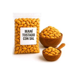Maní Tostado Con Sal (1 Kilo)
