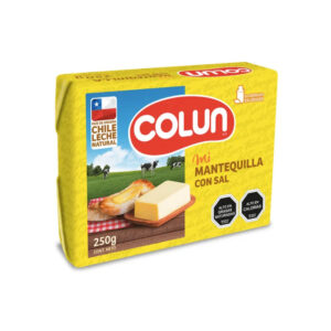 Mantequilla Con Sal Marca Colun (250 Grs)