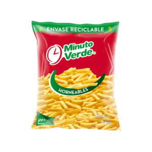 Papas Prefritas marca Minuto Verde (2,5 Kg)