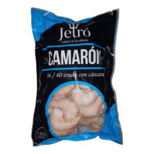 Camaron c/Cascara Asiatico 36-40 Jetro (1 Kg)